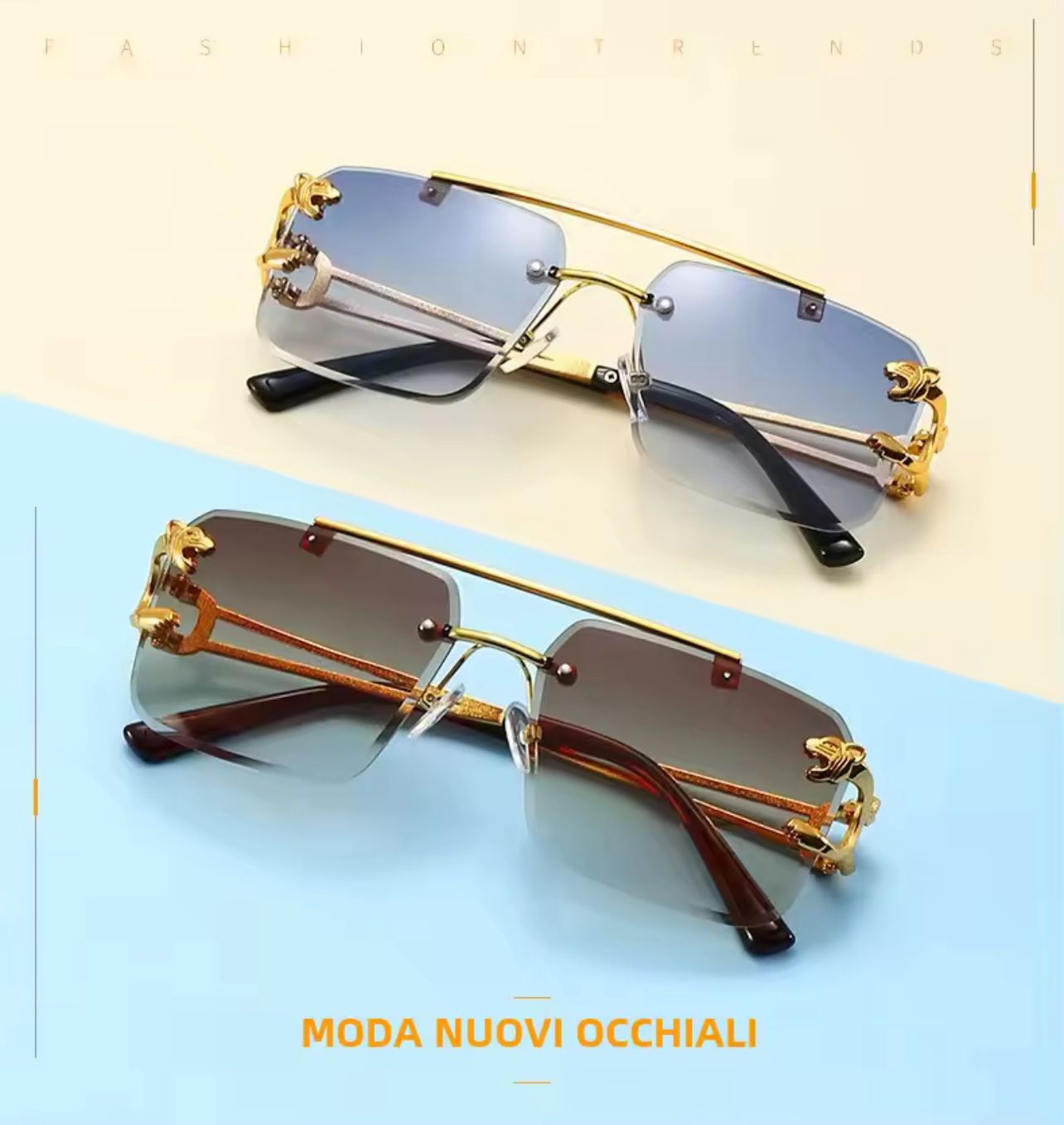 Occhiali da Sole di Alta Moda – Square off™